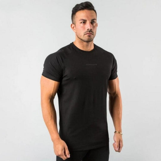 Fashionable Form and Function: Men's Fitted Gym T-Shirt