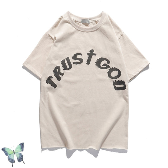 Faithful Style: Fashionable Kanye West 'Trust God' T-Shirt