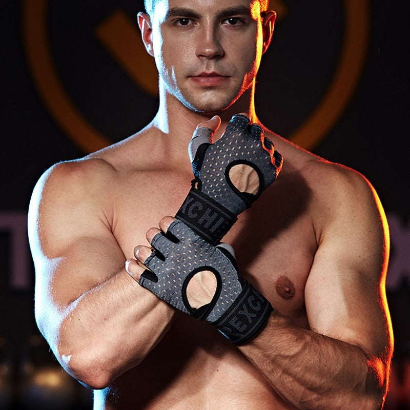 fashionable tight Body Building Gym Fitness Gloves