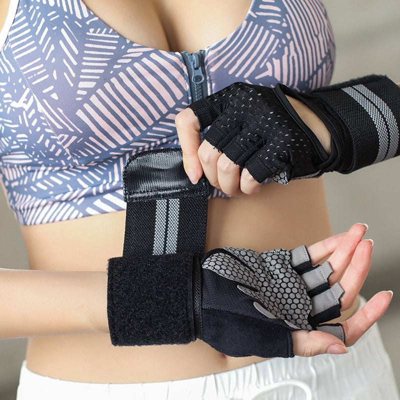 fashionable tight Body Building Gym Fitness Gloves