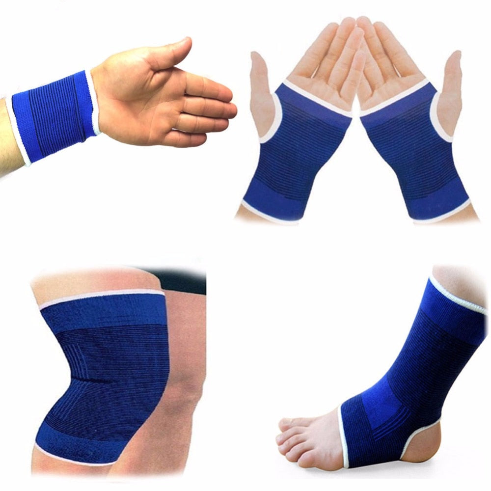2Palm Wrist Hand Support Glove+Elastic Ankle Brace