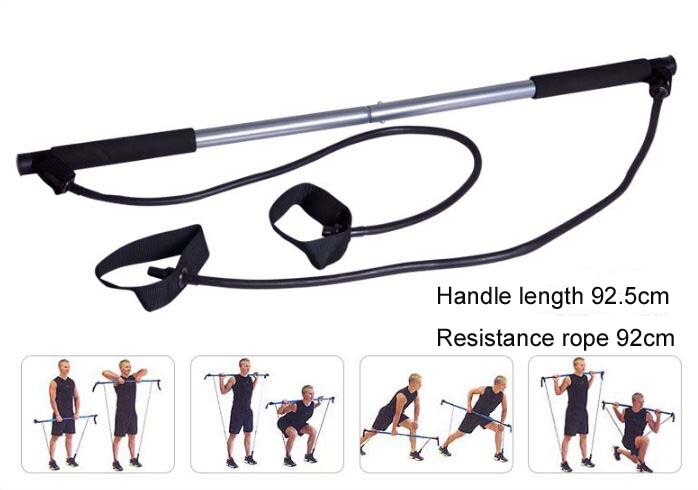 Fashionable Gym Stick Yoga Exercise Bar Pilates Trainer