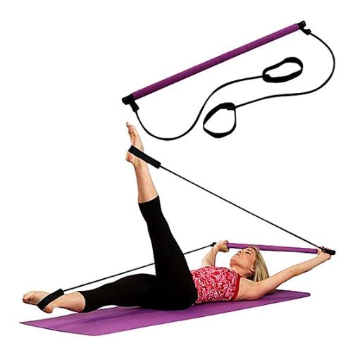 Fashionable Gym Stick Yoga Exercise Bar Pilates Trainer