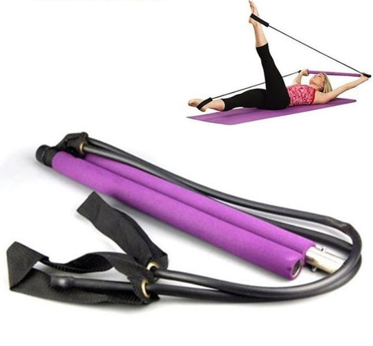 Fashionable Gym Stick Yoga Exercise Bar Pilates Trainer