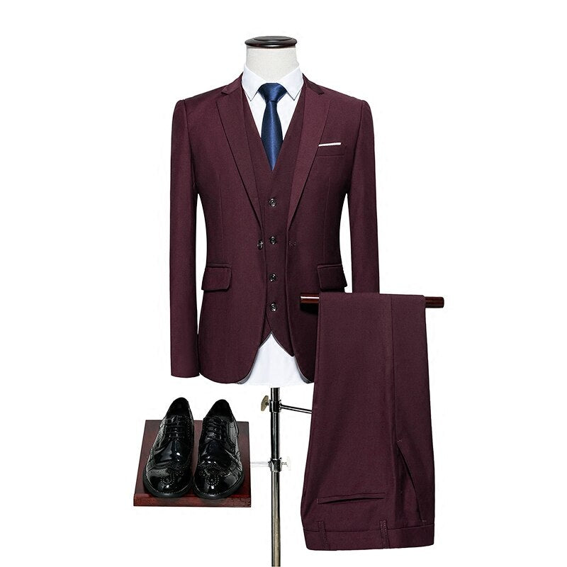 Fashionable attractive Plyesxale Mens Wedding Suit Q20