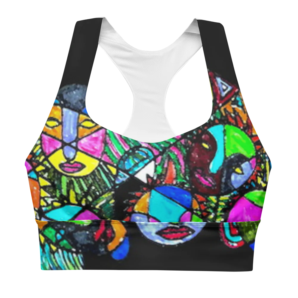 Bobs Original Print Design - Sports Bra Mask Design