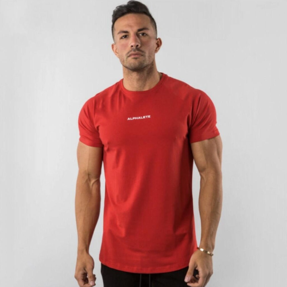 Fashionable Form and Function: Men's Fitted Gym T-Shirt