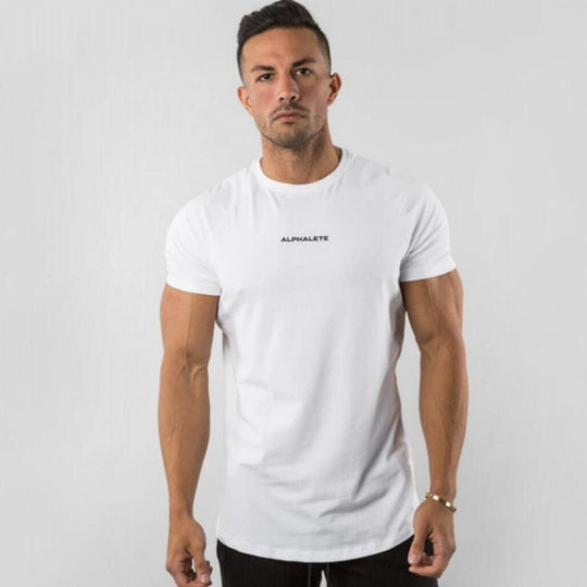 Fashionable Form and Function: Men's Fitted Gym T-Shirt