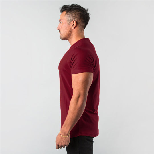 Elevate your workout game with our Performance Essential Male Gym T-Shirt. Crafted for maximum comfort and style, this shirt is designed to keep you cool and focused during even the most intense training sessions. Made with high-quality materials, it offers exceptional breathability and flexibility, allowing you to move with ease. Whether you're hitting the weights or breaking a sweat in cardio, this shirt has got you covered. Upgrade your gym wardrobe and experience the difference today