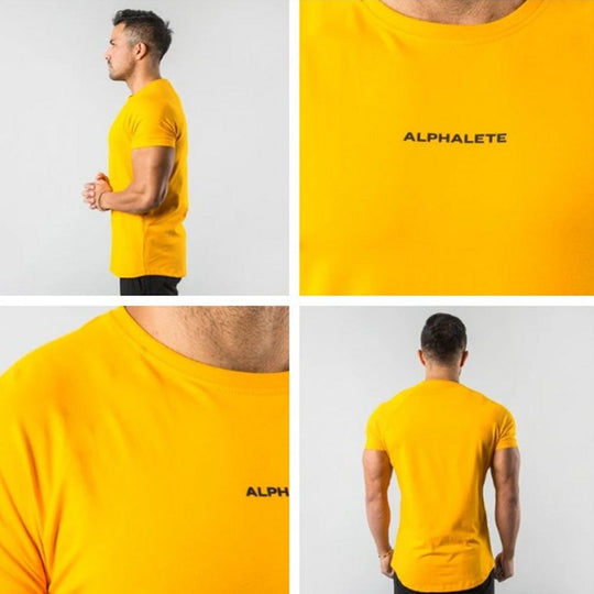 Fashionable Form and Function: Men's Fitted Gym T-Shirt