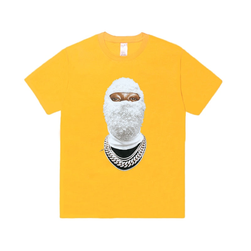 Diamond Masked: Futuristic 3D T-Shirt for Trendsetters